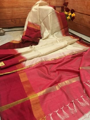 AWESOME LINEN COTTON PRINTED SAREE - 1920