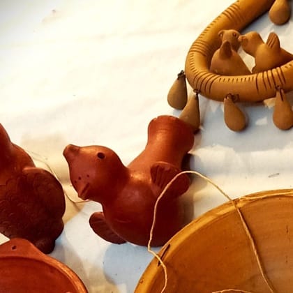 MP Terracotta Craft Bird Figurine MP Terracotta Craft Bird Figurine