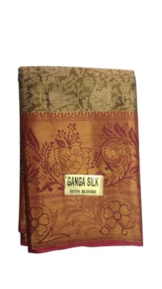 Exquisite Golden Border Designer Saree Exquisite Golden Border Designer Saree