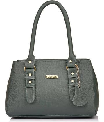 Fostelo - Green  PU Shoulder Bag