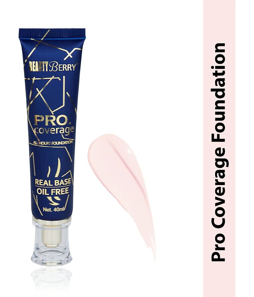 Beauty Berry- Cream Light Matte Foundation 40g (Shade - 01)