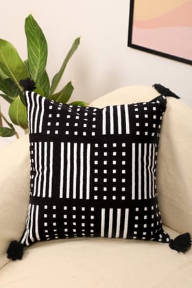 Spaced Cushion Cover - Handmade-Single Piece / 45 x 45
