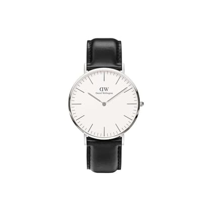 Daniel Wellington Men 40 mm Size White Dial Analogue Watch- DW00100020-White