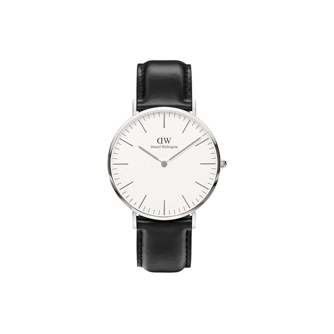 Daniel Wellington Men 40 mm Size White Dial Analogue Watch- DW00100020-White