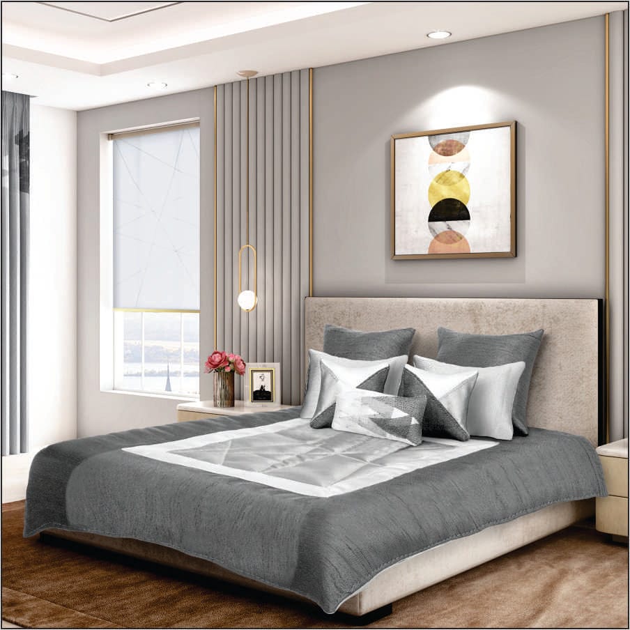 Bed Covers Set - King Size-Accra / 108inch x 108inch