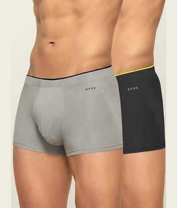 XYXX Pack of 2 Modal Trunks For Men's ( Multicolor )