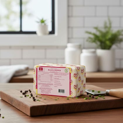 Black Pepper Cheddar Cheese 200g
