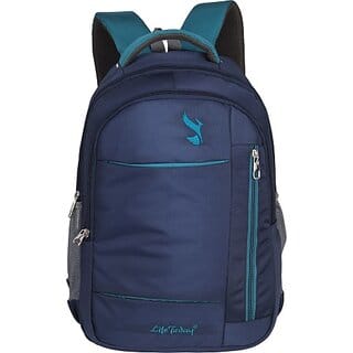 Life Today Large 33 L Laptop Backpack Laptop Bags for Men and Women | College Backpack for Boys and Girls (Blue)