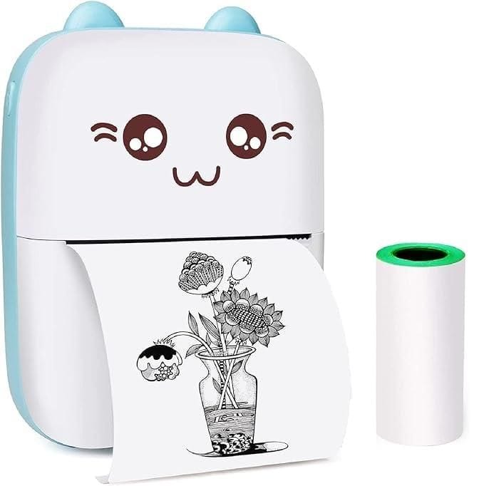 Bluetooth Portable Mini Printer Cute Design
