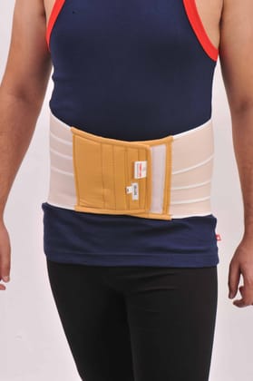 LUMBOSACRAL SUPPORT (WITH STRAP)  BS 2A SIZES - M