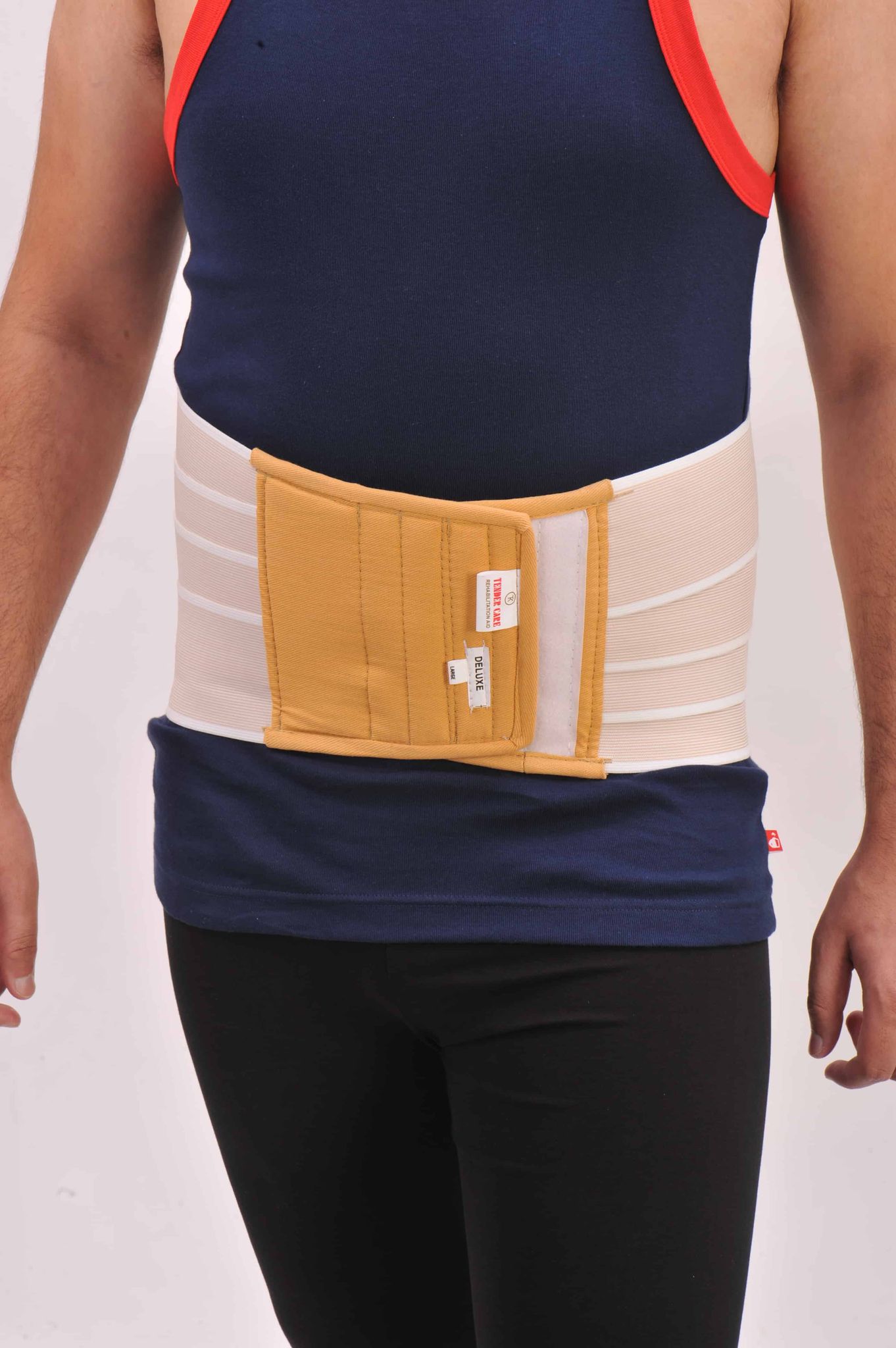 LUMBOSACRAL SUPPORT (WITH STRAP)  BS 2A SIZES - M