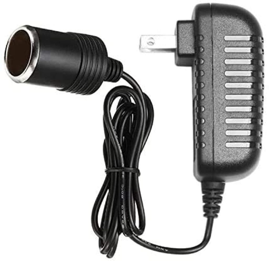 12V DC Power Adapter with Car Cigarette Lighter Socket