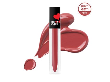 BUY 1 GET 1 - Color Cupid Forever Love Matte Liquid Lipstick - Lovestruck Orange - 4.1 g