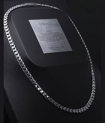 Abrexo Silver Plated Brass Chain ( Pack of 1 )