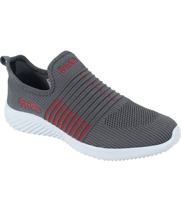 Action - AM 760-D.GY-RD Gray Men's Sports Running Shoes