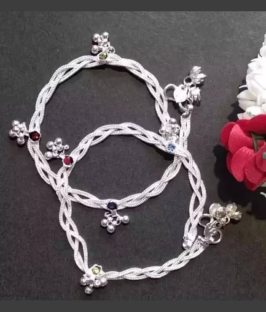 AKLINA Multicolor Anklets ( Pack of 2 )