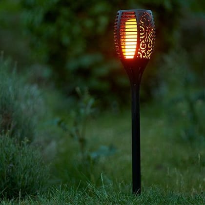 Mashaal 96 Led Solar Garden Lights-Pack of 1