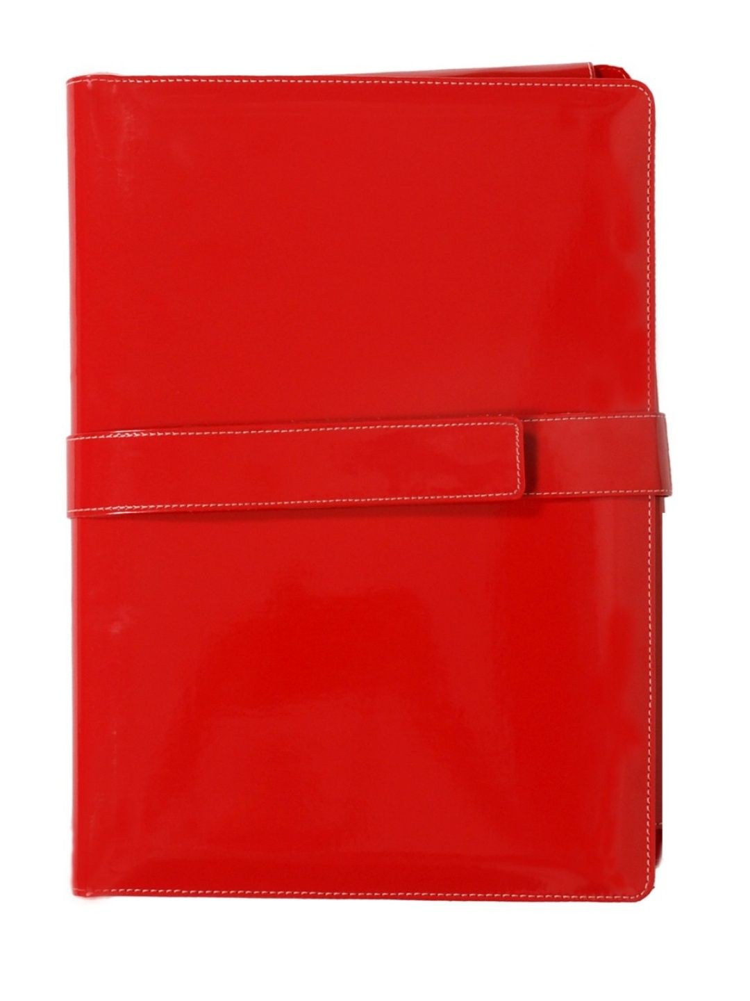Sukeshcraft Dak File Folder with Belt Patent (Red)