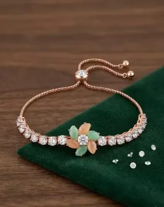 Rose Gold Bolo Bracelet