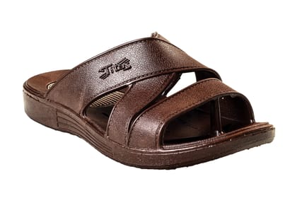 Titas Gents Brown Chappal PVC-Brown / 6