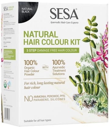 Sesa - Black Herbal Semi Permanent Hair Color 240