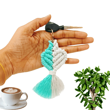 Tailored Knots Heart Keychain HKC20