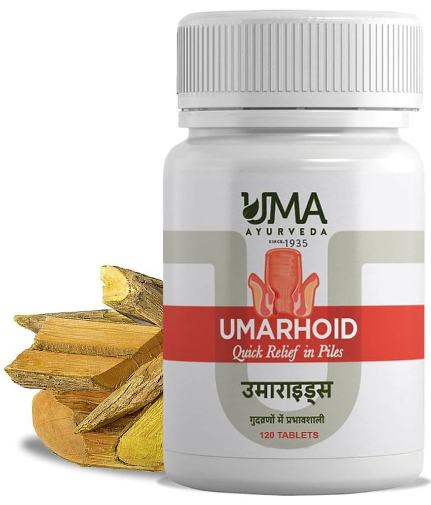 Uma Ayurveda Umarhoid Tablet 120 No.S Pack of 1