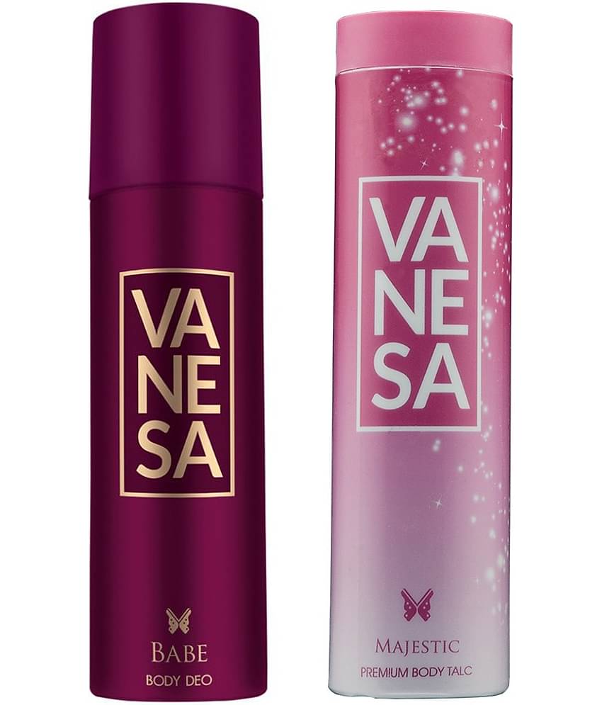 Vanesa Babe Deo 150Ml & Majestic Talc 300Gm (Pack Of 2)