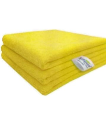 SOFTSPUN - Microfibre Hand Towel ( 48x36 ) cm 301-350 -GSM ( Pack of 3 ) Purple