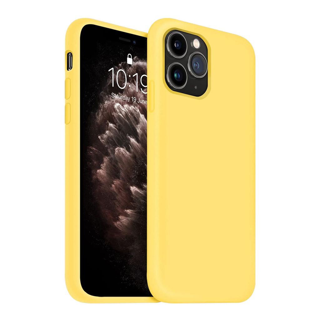 LIRAMARK Liquid Silicone Soft Back Cover Case for Apple iPhone 11 Pro Max