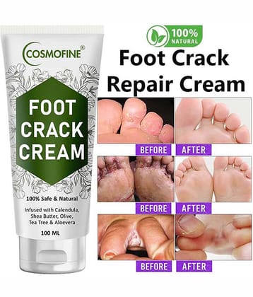 COSMOFINE Cracked Skin Repair Cream, Foot Crack Cream, Foot Cream for All year (100 mL)