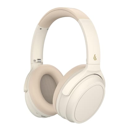 Edifier WH700NB Active Noise Cancelling Wireless Headphones, 68H Playtime, Ai Call Noise Cancellation, Dual Device Connection, Fast Charge, Bluetooth 5.3 - Ivory