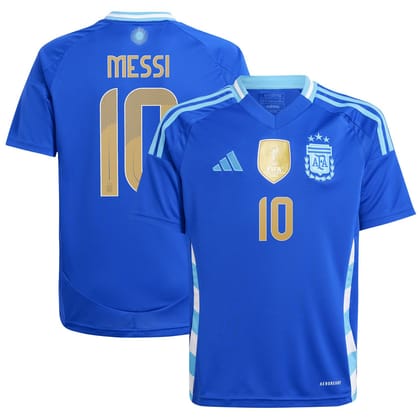 Argentina MESSI 10 Away Jersey Copa America 2024-S
