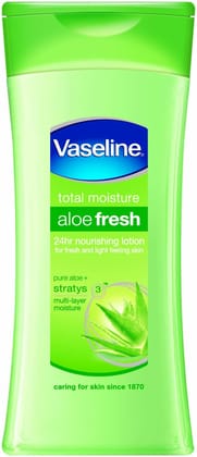 Vaseline Intensive Care Aloe Fresh Body Lotion - For Healthy Soft Skin + Vaseline Jelly, Instantly Absorbs 5 Layers Deep, 100 Ml