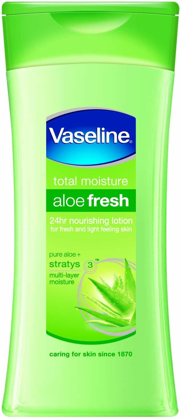 Vaseline Intensive Care Aloe Fresh Body Lotion - For Healthy Soft Skin + Vaseline Jelly, Instantly Absorbs 5 Layers Deep, 100 Ml