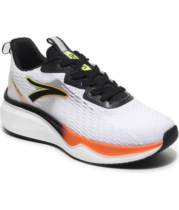 Action White Men's Sports Running Shoes