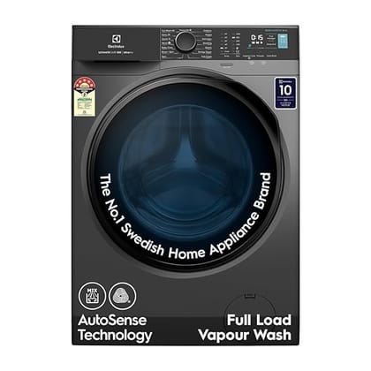 Electrolux 9kg 5 Star Fully Automatic Front Load Washing Machine with UltraMix,EWF9024R5SB