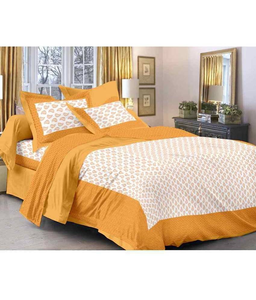 Bombay Spreads Cotton King Bedsheet ( Multi )