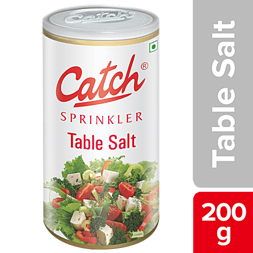 Catch Sprinklers - Iodised Table Salt, 200 g Can