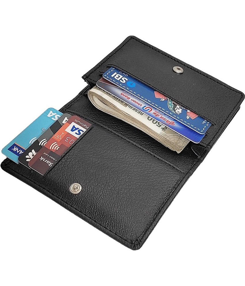 RAGE GAZE Button Black ATM Card Holder