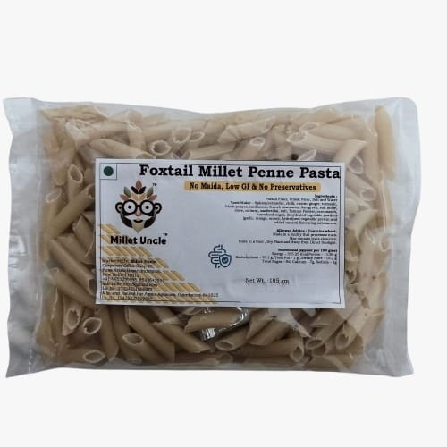 Foxtail Millet Penne Pasta