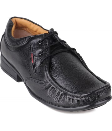 Red Chief Black Men's Derby Formal Shoes