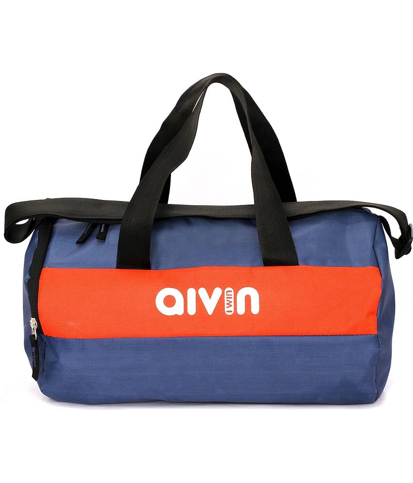 AIVIN Duffle Bag (Navy-Red)