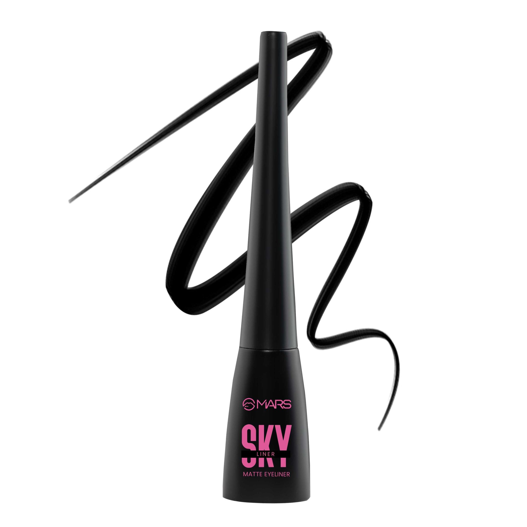 MARS Skyline Smudge Proof Liquid Eyeliner 4.5 ml - Black