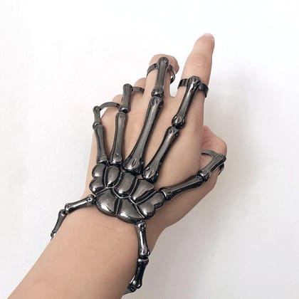 Skeleton Brec Rings-Black