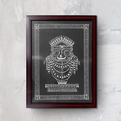 Fine Art Painting of Lord Jagannatha Fine Art Painting of Lord Jagannatha