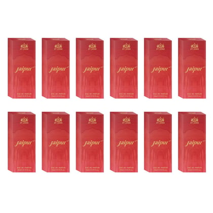 ST.JOHN Jaipur Long Lasting Perfume 10ml (Pack of 12)