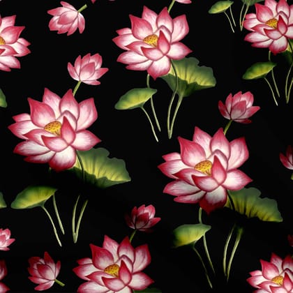 Shyam Kamal Print Fabric-Cotton