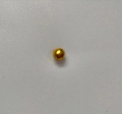 Beautiful Gold Plated Nose Pin Moti Wedding Nose Ring Fashion Gift Jewellry Pack of 1