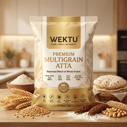 WEKTU Heritage Gold Multigrain Nutrition Blend.